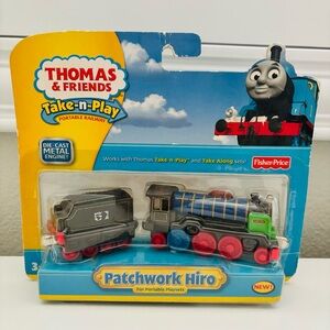 Thomas & Friends Take n Play Patchwork Hiro (Rare 2009)  BRAND NEW Train Model